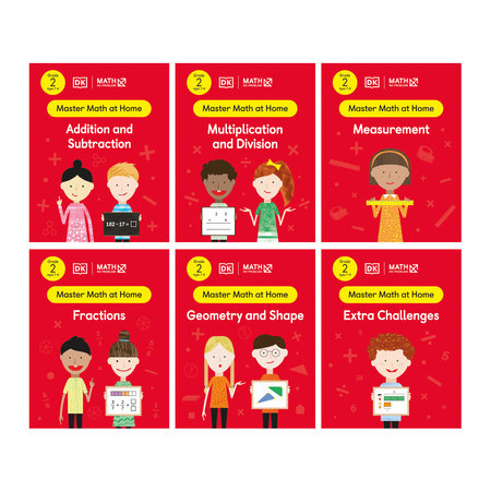 Math - No Problem! Collection of 6 Workbooks, Grade 2 Ages 7-8 Paperback by Math - No Problem!