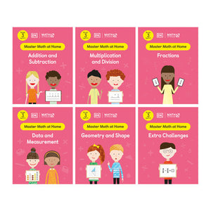 Math - No Problem! Collection of 6 Workbooks, Grade 3 Ages 8-9 Paperback by Math - No Problem!