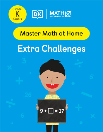 Math - No Problem! Extra Challenges, Kindergarten Ages 5-6 Paperback by Math - No Problem!
