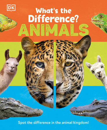 What's the Difference? Animals Hardcover by DK