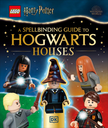 LEGO Harry Potter A Spellbinding Guide to Hogwarts Houses Hardcover by Julia March