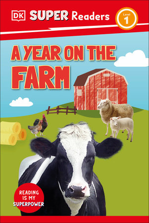 DK Super Readers Level 1 A Year on the Farm Hardcover by DK