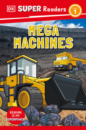 DK Super Readers Level 1 Mega Machines Paperback by DK
