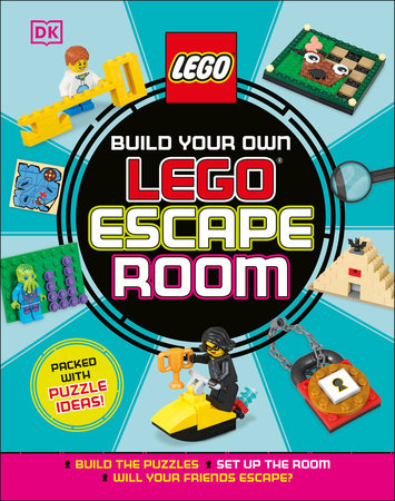 Build Your Own LEGO Escape Room Hardcover by Simon Hugo, Barney Main