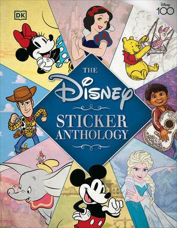 The Disney Sticker Anthology Hardcover by DK