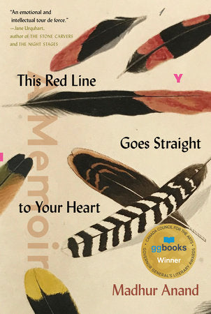 This Red Line Goes Straight to Your Heart Paperback by Madhur Anand