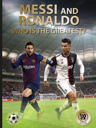 Messi versus Ronaldo Hardcover by Illugi Jökulsson