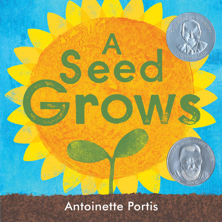 A Seed Grows Hardcover by Written & illlustrated by Antoinette Portis