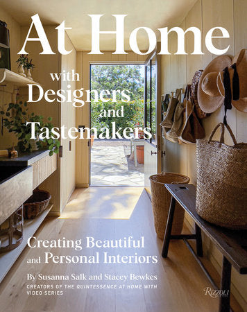At Home with Designers and Tastemakers Hardcover by Susanna Salk