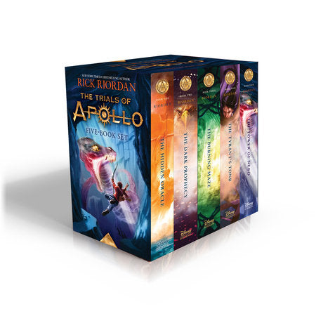 Trials of Apollo, The 5Book Paperback Boxed Set Boxed Set by Rick Riordan