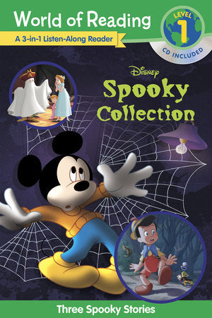 World of Reading: Disney's Spooky Collection 3-in-1 Listen-Along Reader-Level 1 Reader Paperback by Disney Books