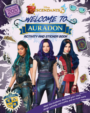 Welcome to Auradon: A Descendants 3 Sticker and Activity Book Paperback by Disney Books