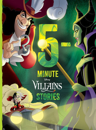 5-Minute Villains Stories Hardcover by Disney Books