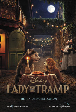 Lady and the Tramp Live Action Junior Novel Paperback by Elizabeth Rudnick