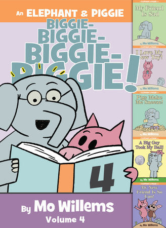 An Elephant & Piggie Biggie! Volume 4 Hardcover by Mo Willems