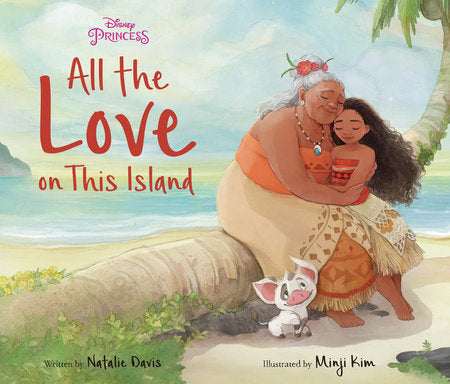 All the Love on This Island Hardcover by Natalie Davis