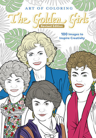 Art of Coloring: Golden Girls Paperback by Disney Books
