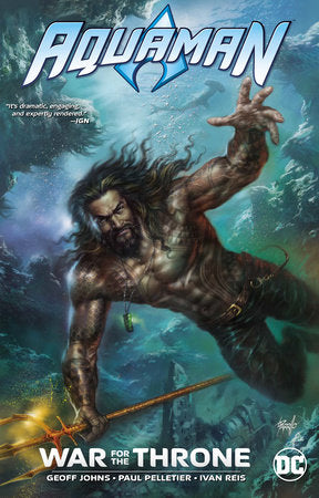 Aquaman: War for the Throne Paperback by Geoff Johns