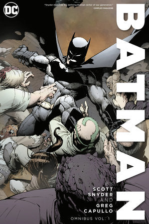 Batman by Scott Snyder & Greg Capullo Omnibus Vol. 1 Hardcover by Scott Snyder