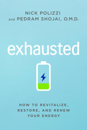 Exhausted Paperback by Nick Polizzi and Pedram Shojai, O.M.D.
