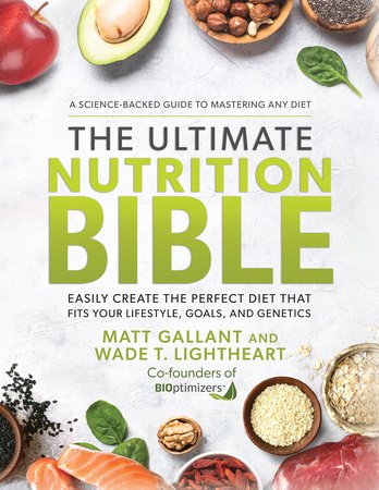 The Ultimate Nutrition Bible Hardcover by Matt Gallant and Wade T. Lightheart