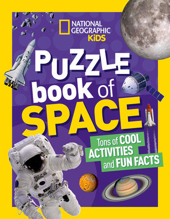 National Geographic Kids Puzzle Book: Space Paperback by National Geographic Kids
