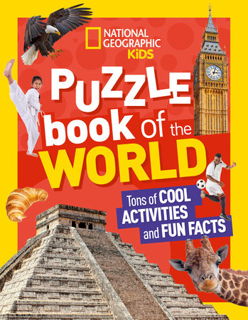 National Geographic Kids Puzzle Book of the World Paperback by National Geographic Kids