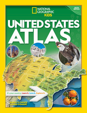 National Geographic Kids U.S. Atlas 2020, 6th Edition Paperback by National Geographic Kids