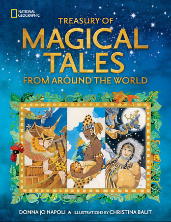 Treasury of Magical Tales From Around the World Hardcover by Donna Jo Napoli