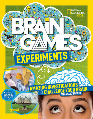 Brain Games: Experiments Paperback by Anna Claybourne