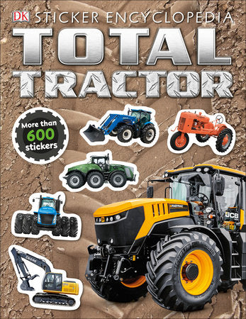 Total Tractor Sticker Encyclopedia Paperback by DK