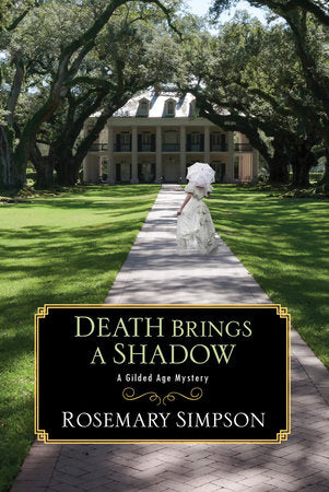 Death Brings a Shadow Hardcover by Rosemary Simpson