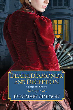 Death, Diamonds, and Deception Hardcover by Rosemary Simpson