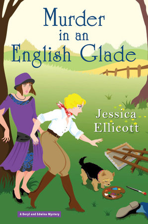 Murder in an English Glade Hardcover by Jessica Ellicott