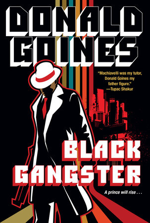Black Gangster Paperback by Donald Goines