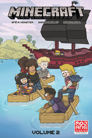 Minecraft Volume 2 (Graphic Novel) Paperback by Written by Sfé R. Monster, Illustrated by Sarah Graley