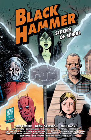 Black Hammer: Streets of Spiral Paperback by Jeff Lemire