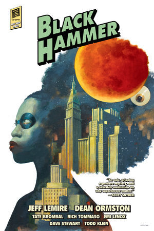 Black Hammer Library Edition Volume 2 Hardcover by Written by: Jeff Lemire, Illustrated by: Dean Ormston, Dave Stewart, Rich Tommaso, and Emi Lenox
