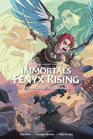 Immortals Fenyx Rising: From Great Beginnings Paperback by Written by Ben Kahn. Art by Georgeo Brooks.