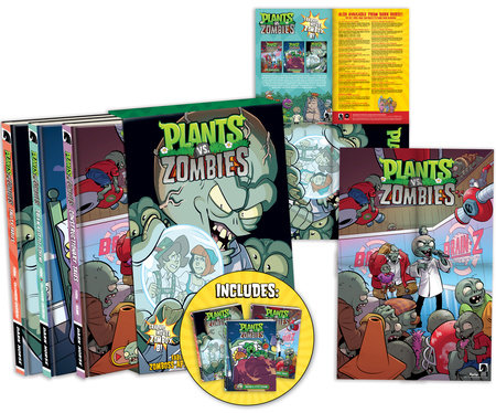 Plants vs. Zombies Boxed Set 8 Boxed Set by Written by Paul Tobin. Illustrated by Jesse Hamm and Christianne Gillenardo-Goud reau. Colors by Heather Breckel. Letters by Steve Dutro.