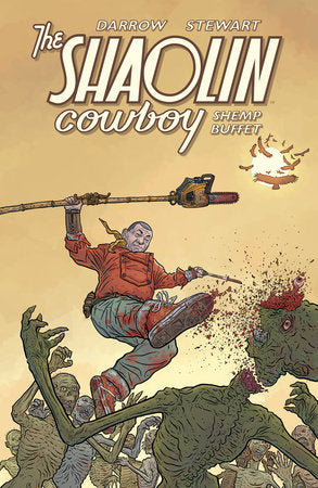 Shaolin Cowboy: Shemp Buffet Paperback by Written and drawn by Geof Darrow. Colored by Dave Stewart.