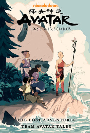 Avatar: The Last Airbender--The Lost Adventures and Team Avatar Tales Library Edition Hardcover by Featuring the work of Joaquim Dos Santos, Carla Speed McNeil, Gene Luen Yang, Faith Erin Hicks, Sara Goetter, Gurihiru, and others.