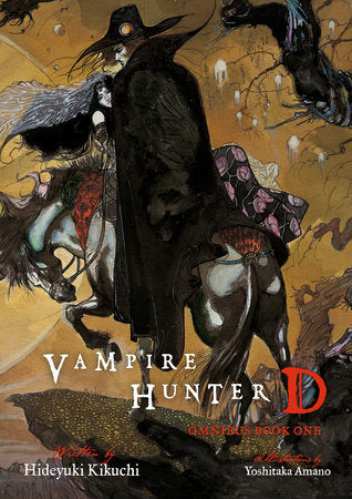 Vampire Hunter D Omnibus: Book One Paperback by Written by Hideyuki Kikuchi. Illustrated by Yoshitaka Amano. Translated by Kevin  Leahy.