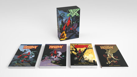 Hellboy Omnibus Boxed Set Boxed Set by Written by Mike Mignola and John Byrne. Art by Mike Mignola and Duncan Fegredo. Colors by Dave Stewart and Mark Chiarello.
