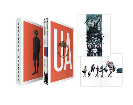 The Umbrella Academy Boxed Set Boxed Set by Written by Gerard Way with Illustrations by Gabriel Bá, Colors by Dave Stewart and Letters by Nate Piekos