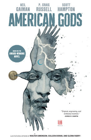 American Gods Volume 1: Shadows (Graphic Novel) Paperback by Written by Neil Gaiman and P. Craig Russell; Illustrated by Scott Hampton, Walt Simonson, and Colleen Doran