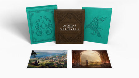 The World of Assassin's Creed Valhalla: Journey to the North--Logs and Files of a Hidden One (Deluxe Edition) Hardcover by Rick Barba