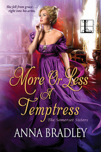 More or Less a Temptress Paperback by Anna Bradley