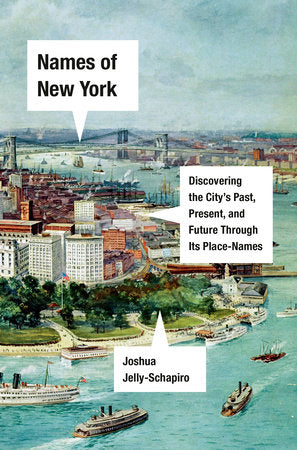 Names of New York Hardcover by Joshua Jelly-Schapiro