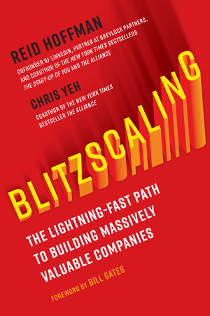Blitzscaling Hardcover by Reid Hoffman and Chris Yeh